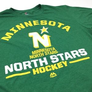 Minnesota North Stars T-Shirt, NHL Majestic Large